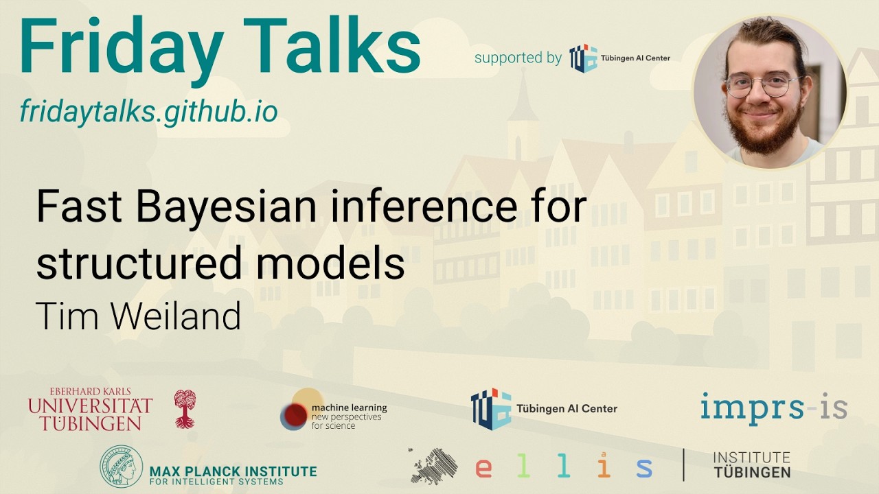 Talk recording: Tim Weiland, Fast Bayesian Inference for Structured Models
